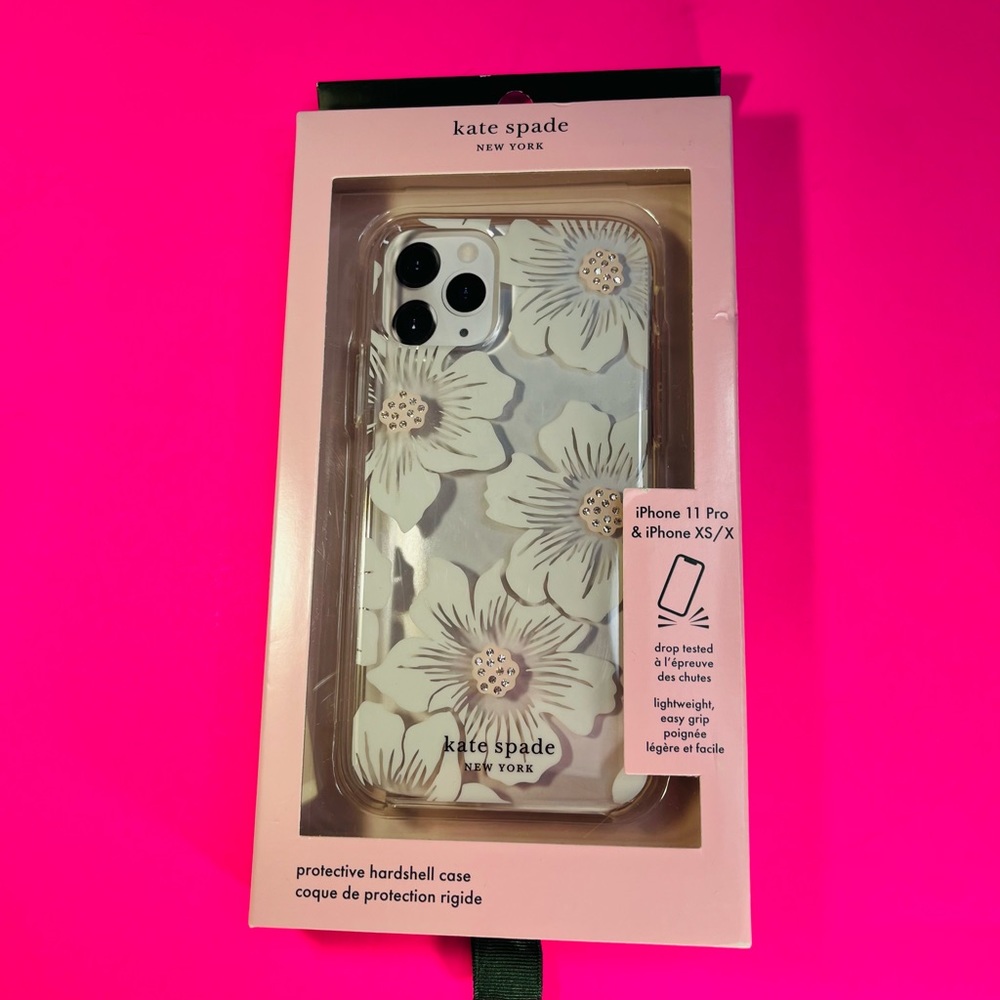 Kate Spade iPhone 11 Pro/XS/X Protective Hardshell Drop Case